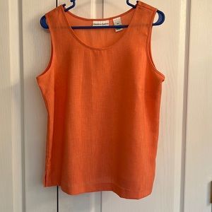 Sleeveless shell